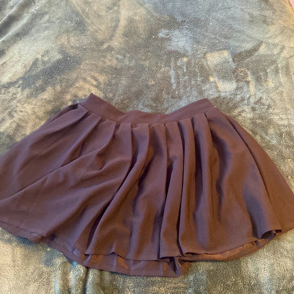 Black Love Streak Skirt